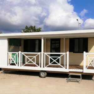 SHELBOX COTTAGE  AVEC VERANDA SUR ROUES