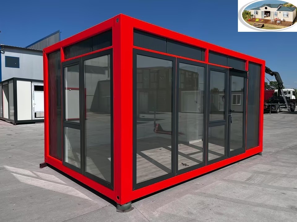 3746c91a-f749-4d1a-9820-2272c8b45521 CONTENEUR BUREAU 12 M² de la série Plus, CONTENEUR DE CHANTIER , CONTENEUR D'HABITATION – 500 CM x 240 CM x 260H CM – Image 2